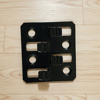 Clips de fixation dissimulés en acier inoxydable pour terrasses en WPC, attaches robustes pour terrasses composites, utilisation hôtelière, installation facile et connexion sécurisée