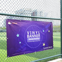 Grande bannière en PVC vinyle personnalisée, imprimée, imperméable, en bâche pour la publicité extérieure