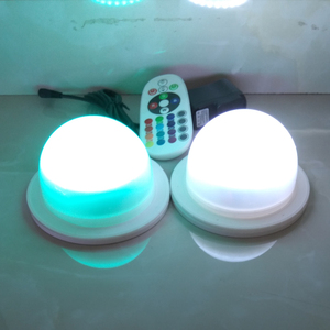 DHL nhanh miễn phí vận chuyển 24rgb + 24W RGBW ngoài trời điều khiển từ xa pin hoạt động dẫn ánh sáng mô-đun - Product Image 5