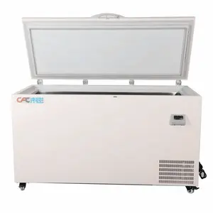 420L eksi 60 santigrat yüksek kaliteli tıbbi buzdolabı göğüs ULT dondurucu tıbbi Ultra düşük derece dondurucu