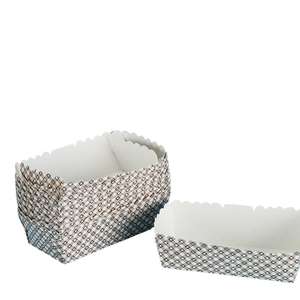 Gâteau <span class=keywords><strong>de</strong></span> <span class=keywords><strong>cuisson</strong></span> personnalisé Western Point sans couvercle Boîte <span class=keywords><strong>de</strong></span> papier en carton blanc Bateau d'impression personnalisé Plateau alimentaire en papier rectangulaire - Product Image 3