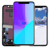 Layar Tampilan Ponsel LCD, LCD Rakitan Digitizer untuk iPhone X XR XS Incell