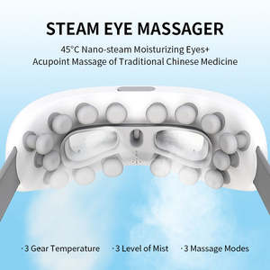 新製品2025年人気スマートミュージックアイマッサージャーマスクインテリジェントアイエロジー暖かい熱シアツリラックスアイケアマッサージャー機器 - Product Image 5