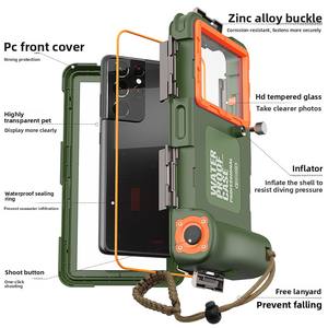 Professionale IP68 impermeabile nero tecnologia 360 sigillare 15 M/50 piedi diretta casse del telefono di fabbrica per le custodie del telefono cellulare - Product Image 5