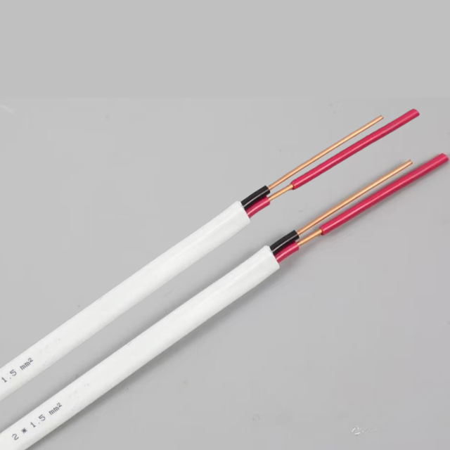 PVC Insulated PVC Sheathed Flat Electric Cable Wires 2.5mm Twin and Earth Cable for Electricity