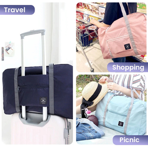 Bolsa <span class=keywords><strong>de</strong></span> Viaje Plegable <span class=keywords><strong>de</strong></span> Nailon Ligera y <span class=keywords><strong>de</strong></span> Gran Capacidad para Mujeres y Niñas, Aprobada <span class=keywords><strong>por</strong></span> Aerolíneas, para Deportes y <span class=keywords><strong>Viajes</strong></span> <span class=keywords><strong>de</strong></span> <span class=keywords><strong>Fin</strong></span> <span class=keywords><strong>de</strong></span> <span class=keywords><strong>Semana</strong></span> - Product Image 3