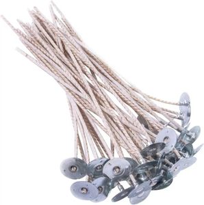 Vente en gros de mèches de bougies sans fumée en coton 100% pur ECO, accessoires de luxe pour la fabrication de bougies - Product Image 3