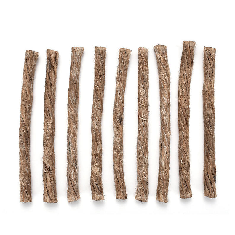 เชือกป่านติดไฟได้ ขนาด 10 ซม. (10 เส้นต่อแพ็ค)