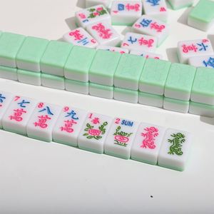 Everyday Use Western <b>Mahjong</b> <b>Set</b>, High Hardness Drop Resistant Tiles, Long Service Life, Household Entertainment Game <b>Set</b> - Product Image 5