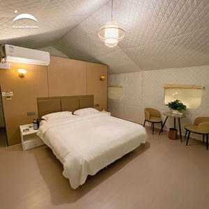 Starwild <span class=keywords><strong>Hotel</strong></span> de lujo al aire libre Living Resort Custom Homes Single Four-Season Glamping Hut Baño <span class=keywords><strong>Safari</strong></span> Lodge Carpas - Product Image 5