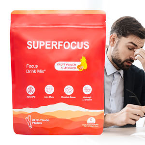 Bebida en Polvo Pure Focus, Melena de León Orgánica 1200mg, L-Tirosina, Fosfatidilserina, Sin GMO, Probada por Terceros - Product Image 1