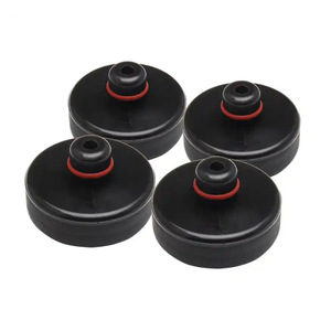 Bloque de soporte redondo de goma para gato de coche, para posicionamiento del gato. - Product Image 1