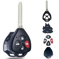 Coque de Clé de Voiture Télécommandée Haute Qualité pour Clés de Véhicule Toyota Camry Corolla Venza Avalon