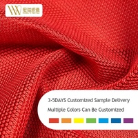Tissu en maille tricotée chaîne 100 % polyester, résistant à l'abrasion et aux déchirures, avec sublimation par transfert thermique, couleurs personnalisées, pour empeignes et languettes de chaussures