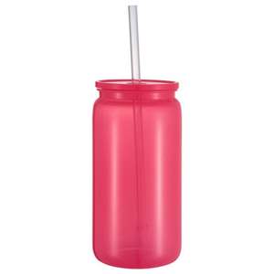 Nouvelles couleurs automne hiver nouvelles couleurs Noël Halloween blanc 16Oz bière canette en plastique - Product Image 6