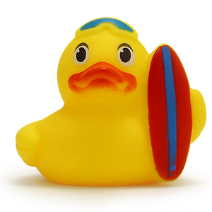 Giocattolo Anatra in Gomma Sportiva Bestseller <span class=keywords><strong>per</strong></span> Surf, Logo Personalizzabile, Giocattolo da Vasca da Bagno - Product Image 2