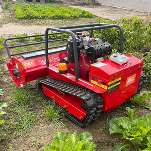 Chine tout terrain chenille télécommande tondeuse à <span class=keywords><strong>gazon</strong></span> Robot coupe-herbe Machine <span class=keywords><strong>de</strong></span> découpe robot tondeuse à <span class=keywords><strong>gazon</strong></span> jardin verger cour utilisation - Product Image 6
