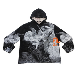 Felpa con Cappuccio Hip Hop 2027 con Design Personalizzato, Abbigliamento Streetwear da Donna con Personaggi <span class=keywords><strong>Anime</strong></span>, Taglie Grandi - Product Image 6