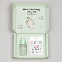 Boîte d'expédition personnalisée en carton ondulé mat laminé avec revêtement UV, emballage mignon à motif de dessin animé pour huile nourrissante pour les mains