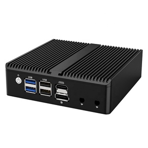 12th เจน N100 J6412 4 * i225 I226v มินิเซิร์ฟเวอร์ขนาดเล็กคอมพิวเตอร์เราเตอร์ไฟร์วอลล์2.5G LAN <span class=keywords><strong>TDP</strong></span> <span class=keywords><strong>6W</strong></span> HD DP Win11 Ubuntu pfsense - Product Image 6