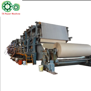 Macchinario per la Produzione di Carta Riciclata, Produzione Giornaliera 5-7t, Macchina per la Fabbricazione di Bobine Madre di Testliner Kraft con Pompa e Motore in Acciaio Inossidabile - Product Image 2