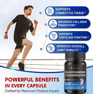 Supplément OEM Capsules de soutien Jointe flexibilité <span class=keywords><strong>Glucosamine</strong></span> Chondroïtine Sulfate Capsules Msm pour hommes - Product Image 2