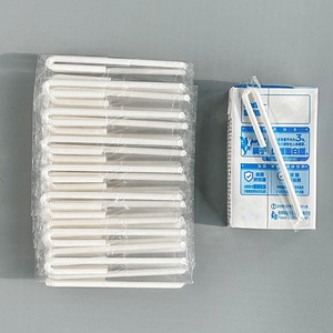 Paille en papier en forme <span class=keywords><strong>de</strong></span> U pour boîte à <span class=keywords><strong>jus</strong></span> <span class=keywords><strong>de</strong></span> lait jetable pliée compostable portable écologique personnalisée - Product Image 4