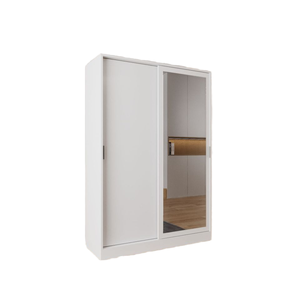Mueble de Entrada Moderno AE-3071 con Espejo y Zapatero de Melamina, Organizador para el Hogar - Product Image 1