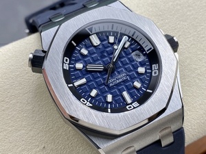 Reloj Mecánico de Lujo, Super Calidad, Resistente al Agua, 42mm, Fábrica ZF, Movimiento 4308, Esfera Azul Luminosa, Super Diver 15720 - Product Image 2