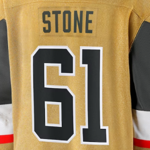 Jersi hoki es olahraga dijahit 61 Mark Stone 81 Jonathan Marchessault 9 Jack Eichel 71 William karlssen - Product Image 2
