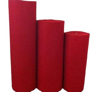 Tapis en polaire rouge personnalisé, tissé en polyester pour un usage domestique, pour la scène de mariage, l'ouverture d'un magasin, l'événement de bienvenue - Product Image 6