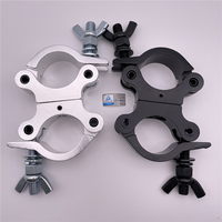 Aluminium Single SWIVEL Medium Duty DJ Lighting Petite version de PRO CLAMP 200 Kgs 2 "48mm 50mm Tubing Truss NARROW Light Clamp