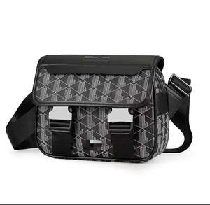 Sac bandoulière homme de luxe 2025 <span class=keywords><strong>Ama</strong></span>-zn, style japonais et coréen, carré décontracté, été, logo, cuir PU, sac messager - Product Image 1