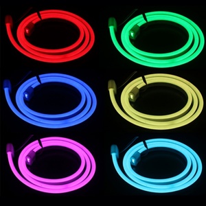 Luces LED RGB Flexibles de 12V, RGB Atenuables, Neón IP68 a Prueba de Agua, Letras Decorativas, Letrero, Barra de Neón, Tira de LED - Product Image 3