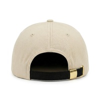 Gorras de Béisbol Unisex Ajustables con Logotipo Bordado en 3D, de Sarga de Algodón Transpirable de Cinco Paneles, Bicolor, Precio de Fábrica, MOQ Bajo