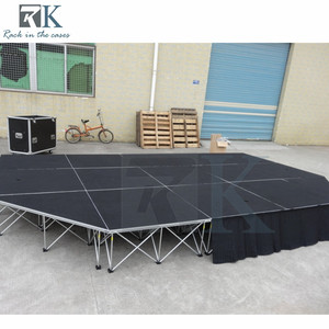 Aluminum Alloy Wedding Design Portable Quick Stage Mobile Detachable Stage Platform For Event - Product Image 6