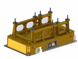 รถขนส่ง AGV สำหรับงานหนัก 14 ตัน พร้อมระบบนำทางแม่เหล็กและระบบหลบหลีกสิ่งกีดขวางด้วยเลเซอร์ รุ่น Backpack AGV a - Product Image 3