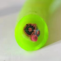 Cable Coaxial CCTV HD SDI 3G SYV75-5 Personalizado, Delgado y Flexible, 75 Ohm RG6, Cobre Trenzado, Aislamiento de PE, Energía Industrial ROUSHENG