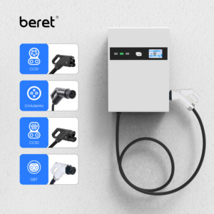 Stazione di Ricarica per Auto Elettriche NTO a Parete, Interfaccia Standard 20KW GBT, Caricatore DC Wallbox - Product Image 3
