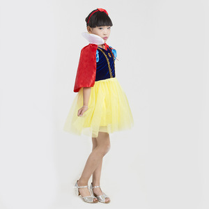 ชุดเดรสสโนว์ไวท์สำหรับเด็กผู้หญิง ชุดแสดงแบบเอ-ไลน์ผ้าทูล - Product Image 2