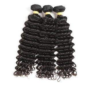 Paquetes de cabello humano virgen de onda profunda Ali Queen Double Eleven de pulgadas - Product Image 5