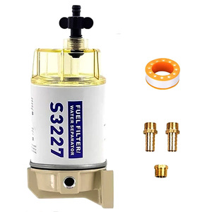 Conjunto separador de agua y filtro de combustible S3227 para motor fueraborda, pieza de repuesto para motor de barco a gasolina - Product Image 1