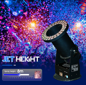 Máquina de confeti Led 1520W, iluminación de Color blanco, tirador de confeti, escenario de DJ, efecto especial, celebración de boda - Product Image 3