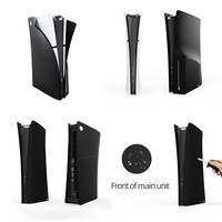Coques de protection pour console de jeu, vente chaude, coques de remplacement personnalisées en silicone pour PS5