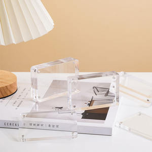 <b>Wholesale</b> clear Acrylic <b>Frame</b> Photo <b>Frame</b> Acrylic <b>Picture</b> <b>Frame</b> 4x6 Customizable Size - Product Image 3