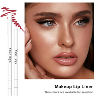 Crayon à Lèvres Doux Tenue Longue Durée Fixe le Rouge à Lèvres Maquillage des Lèvres avec Taille-Crayon Intégré