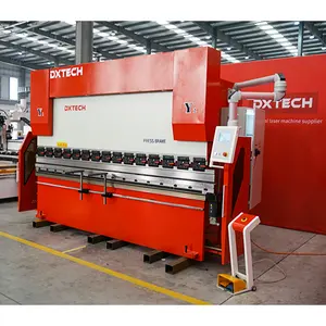 Mesin bending OK rem hidrolik tekan CNC presisi lentur tinggi multi-fungsi mesin rem baja