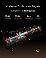 Projecteur laser 4K haut de gamme XGIMI HORIZON 20 Max avec support intégré, correction automatique ISA 5.0 pour projection en salon