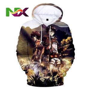 Sudaderas de Anime de Poliéster Baratas Personalizadas, Impresión Digital 3D, Sudadera de <span class=keywords><strong>Ataque</strong></span> <span class=keywords><strong>a</strong></span> <span class=keywords><strong>los</strong></span> <span class=keywords><strong>Titanes</strong></span> - Product Image 5