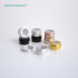 Mini Lata de Aluminio de 5g 5ml para Aceite de Oliva, Caja con Ventana Iridiscente, Tarro Pequeño para Especias con Tapa de Rosca - Product Image 1